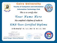 دبلومة إعداد فريق تسويق إليكترونى معتمد EMA Team Certified Diploma